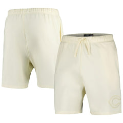 Cincinnati Reds Pro Standard Neutral Fleece Shorts - Cream