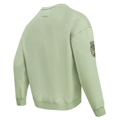 Cincinnati Reds Pro Standard Neutral Drop Shoulder Pullover Sweatshirt - Green