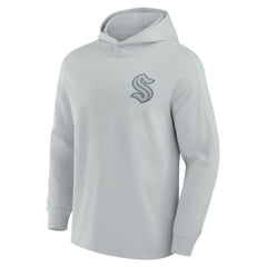 Seattle Kraken Fanatics Elements Lightweight Tri-Blend Fleece Hoodie