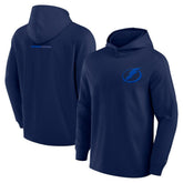 Tampa Bay Lightning Fanatics Elements Lightweight Tri-Blend Fleece Hoodie