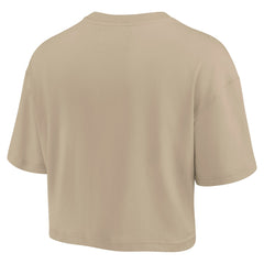 Phoenix Suns Women's Elements Super Soft Boxy Cropped T-Shirt - Khaki | Fanatics for sale