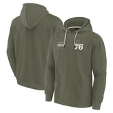 Philadelphia 76ers Unisex Elements Super Soft Fleece Pullover Hoodie - Olive | Fanatics discount