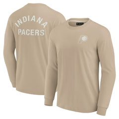 Indiana Pacers Unisex Elements Super Soft Long Sleeve T-Shirt - Khaki | Fanatics sale