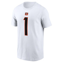 NFL Cincinnati Bengals Ja'Marr Chase Player Name & Number T-Shirt