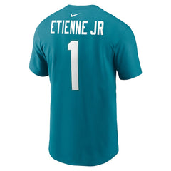 NFL Jacksonville Jaguars Travis Etienne Player Name & Number T-Shirt