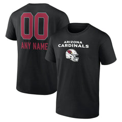 NFL Arizona Cardinals Personalized Name & Number Team Wordmark T-Shirt