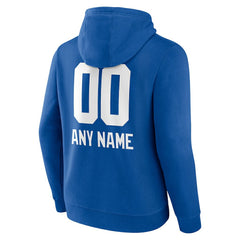 NFL New York Giants Personalized Name & Number Team Wordmark Pullover Hoodie