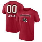 NFL Tampa Bay Buccaneers Personalized Name & Number Team Wordmark T-Shirt