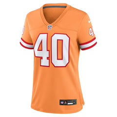 NFL Tampa Bay Buccaneers Mike Alstott Women's Throwback Game Jersey