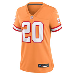 NFL Tampa Bay Buccaneers Ronde Barber Women's Throwback Game Jersey