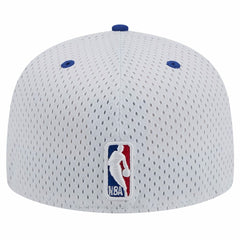 Philadelphia 76ers Throwback 2Tone 59FIFTY Fitted Hat - White/Royal | New Era sale