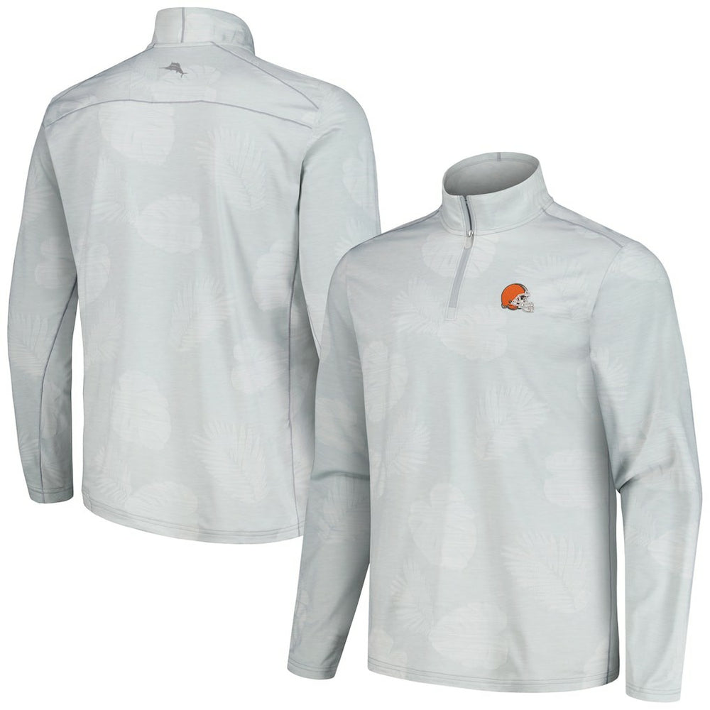 NFL Cleveland Browns Delray Frond IslandZone Half-Zip Sweatshirt