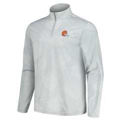 NFL Cleveland Browns Delray Frond IslandZone Half-Zip Sweatshirt