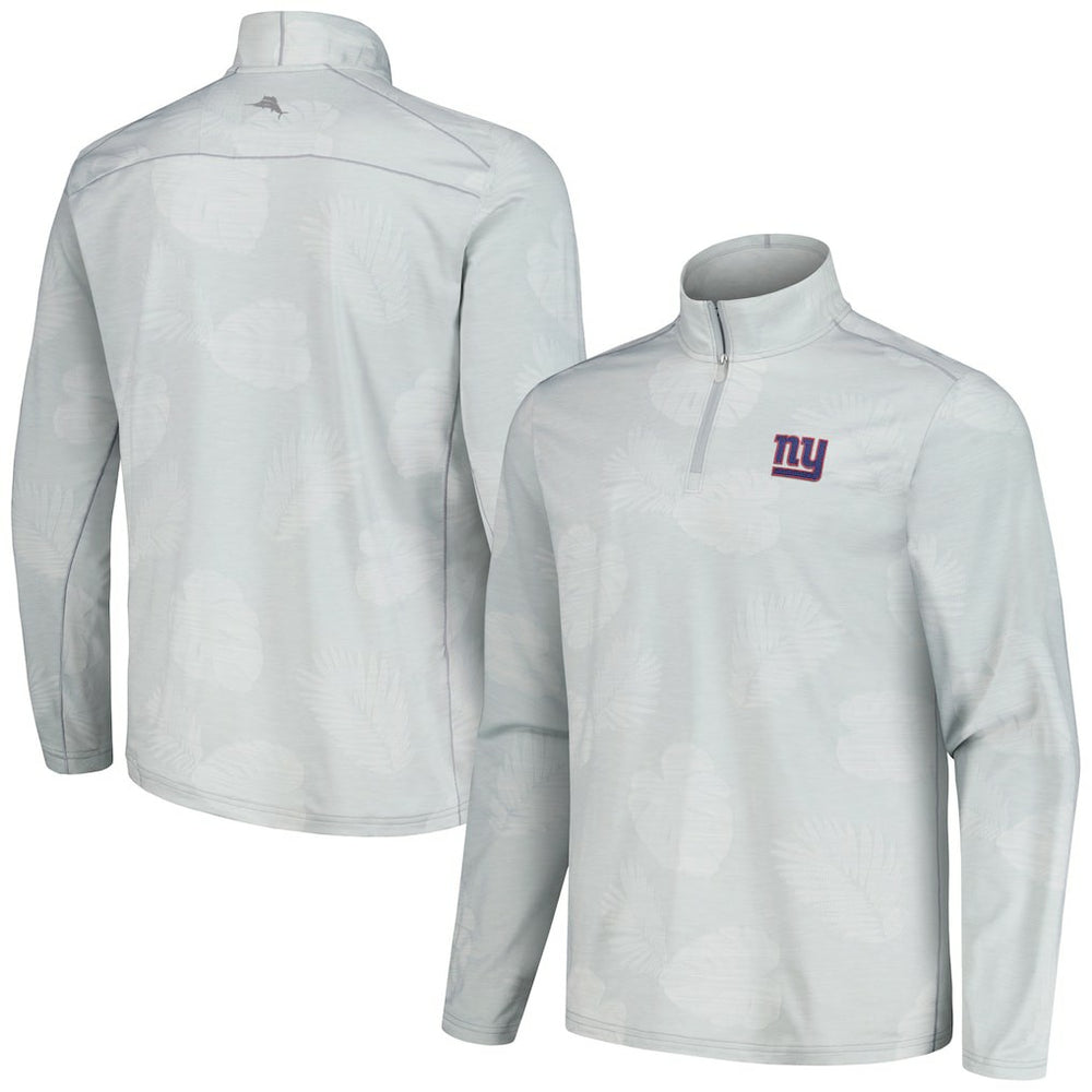 NFL New York Giants Delray Frond IslandZone Half-Zip Sweatshirt