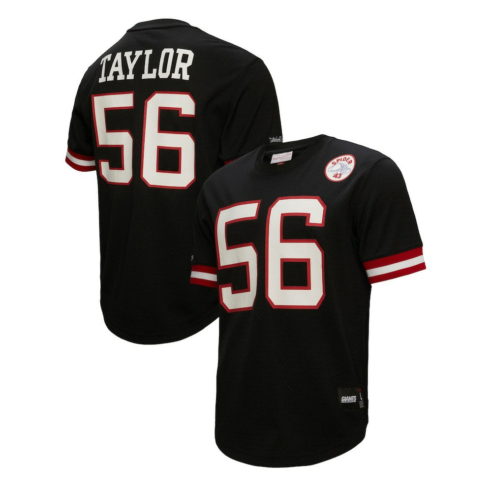 NFL New York Giants Lawrence Taylor Retired Player Name & Number Mesh Top