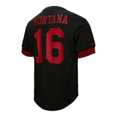NFL San Francisco 49ers Joe Montana Retired Player Name & Number Mesh Top