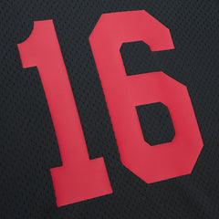 NFL San Francisco 49ers Joe Montana Retired Player Name & Number Mesh Top
