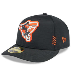 Baltimore Orioles 2024 Clubhouse Low Profile 59FIFTY Fitted Hat - Black | New Era