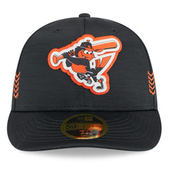 Baltimore Orioles 2024 Clubhouse Low Profile 59FIFTY Fitted Hat - Black | New Era