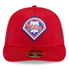 Philadelphia Phillies 2024 Clubhouse Low Profile 59FIFTY Fitted Hat - Red | New Era