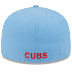 Chicago Cubs Gameday Sideswipe 59FIFTY Fitted Hat - Royal/Light Blue | New Era