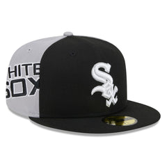 Chicago White Sox Gameday Sideswipe 59FIFTY Fitted Hat - Black/Gray | New Era