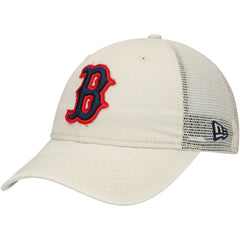 Boston Red Sox Game Day 9TWENTY Adjustable Trucker Hat - Stone | New Era