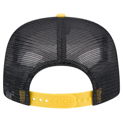 Milwaukee Brewers Throwback Meshback Golfer Hat - Black | New Era