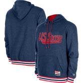 USMNT 5th & Ocean by New Era Throwback Fleece Pullover Hoodie / Soccer Hot sale
