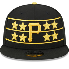 Pittsburgh Pirates 2024 Batting Practice 9FIFTY Snapback Hat - Black | New Era