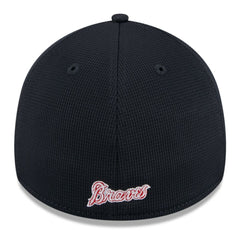 Atlanta Braves 2025 Batting Practice 39THIRTY Flex Hat - White | New Era