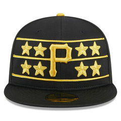 Pittsburgh Pirates 2025 Batting Practice 59FIFTY Fitted Hat - Black | New Era