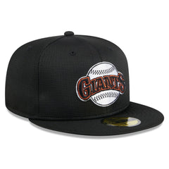 San Francisco Giants 2025 Batting Practice 59FIFTY Fitted Hat - Black | New Era