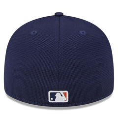 Houston Astros 2025 Batting Practice Low Profile 59FIFTY Fitted Hat - Orange | New Era