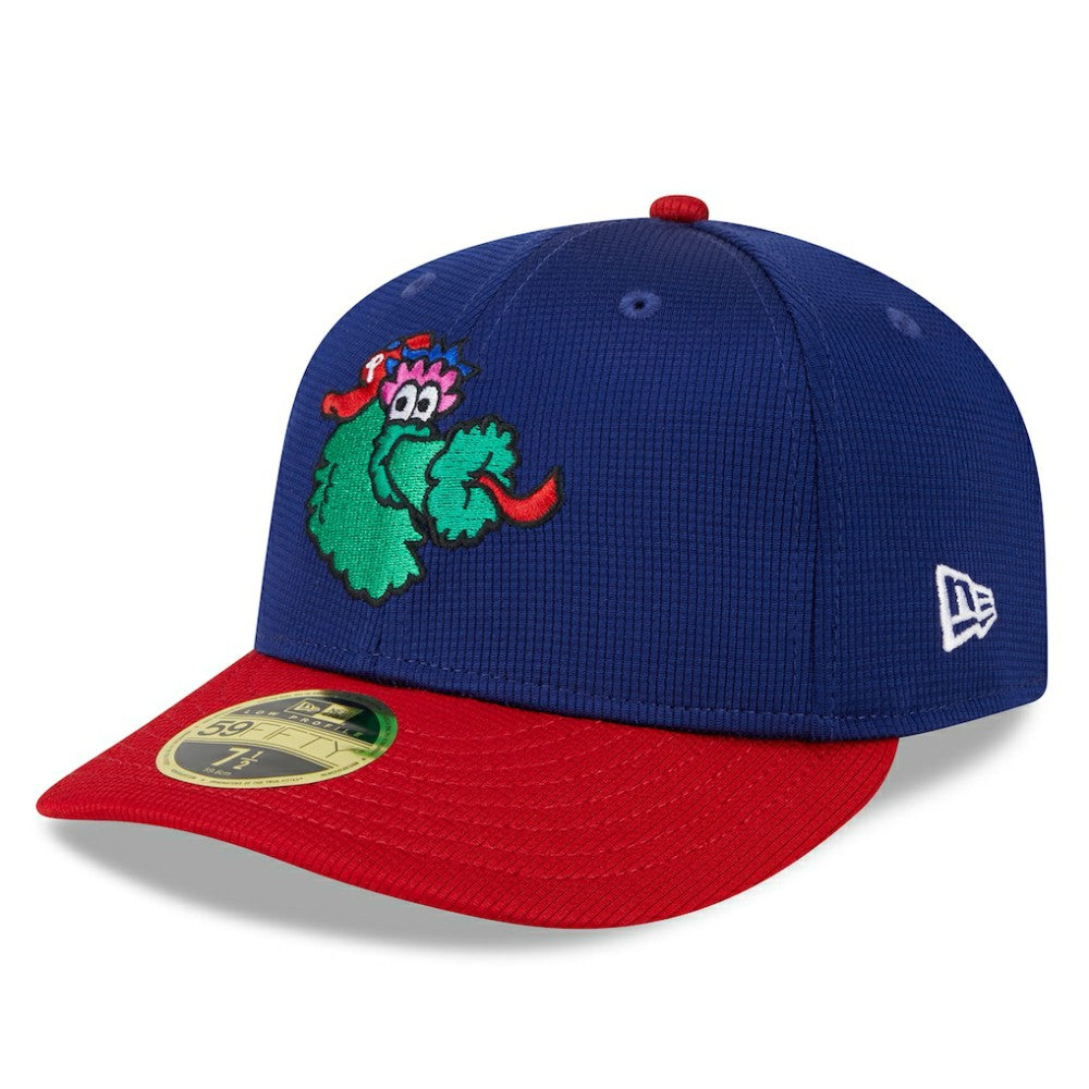 Philadelphia Phillies 2025 Batting Practice Low Profile 59FIFTY Fitted Hat - Navy | New Era