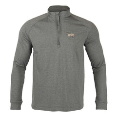 Washington Nationals Levelwear City Connect Calibre Insignia Core Quarter-Zip Pullover Top - Heather Charcoal