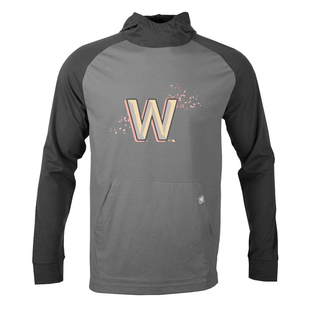 Washington Nationals Levelwear City Connect Uproar Core Logo Pullover Hoodie - Gray