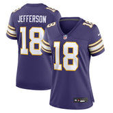NFL Minnesota Vikings Justin Jefferson Women's Player Jersey