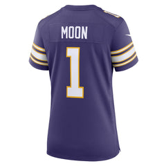 NFL Minnesota Vikings Warren Moon Women's Classic Retired Player Game Jersey