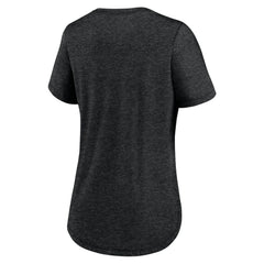 Baltimore Orioles Women's Big Swoosh Tri-Blend Scoop Neck T-Shirt - Charcoal | Nike