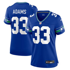 NFL Seattle Seahawks Jamal Adams Women's Throwback Player Game Jersey