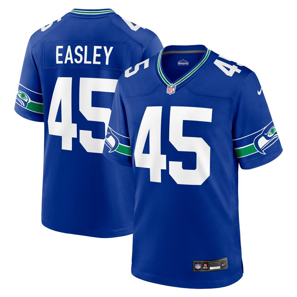 NFL Seattle Seahawks Kenny Easley Retired Player Alternate Game Jersey