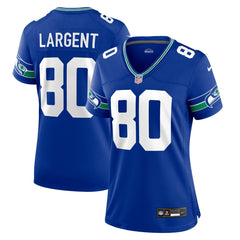 NFL Seattle Seahawks Steve Largent Women's Throwback Retired Player Game Jersey