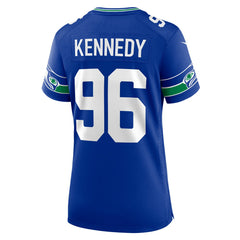NFL Seattle Seahawks Cortez Kennedy Women's Throwback Player Game Jersey