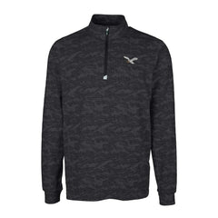 NFL Philadelphia Eagles Cutter & Buck Traverse Camo Print Stretch Quarter-Zip Pullover