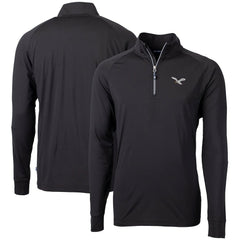 NFL Philadelphia Eagles Cutter & Buck Eco Knit Stretch Recycled Quarter-Zip Pullover
