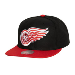 Detroit Red Wings Mitchell & Ness Core Team Ground 2.0 Snapback Hat