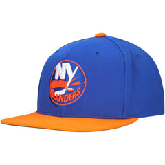 New York Islanders Mitchell & Ness Core Team Ground 2.0 Snapback Hat
