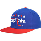 Washington Capitals Mitchell & Ness Core Team Ground 2.0 Snapback Hat