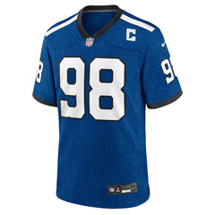 NFL Indianapolis Colts Tony Siragusa Retired Player Alternate Game Jersey